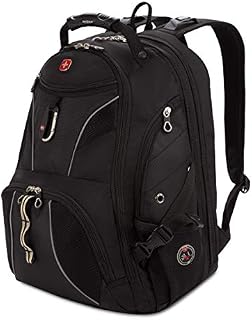 Swiss Gear SA1923 Black TSA Friendly ScanSmart Laptop Backpack - Fits Most 15