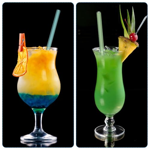 PATIKIL 8 Zoll Glasröhren, 12er Pack Borosilikat Langglasrohre Glasbläserrohre Industrieglasrohre für Glasfertigung DIY, Transparent