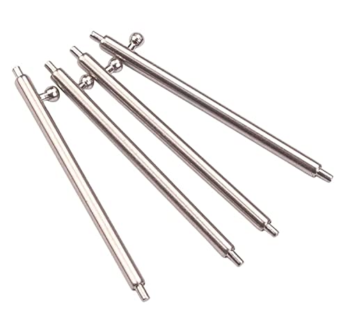 KIPZO® Strong Quick Release watch Strap 20mm pin bar, Pack of 4pcs Band Smart Watch Spring bar watch pin Stainless Steel Lugs Buckle clasp 20mm watch pins KIPZO® Strong Quick Release watch Strap 20mm pin bar, Pack of 4pcs Band Smart Watch Spring bar watch pin Stainless Steel Lugs Buckle clasp 20mm watch pins