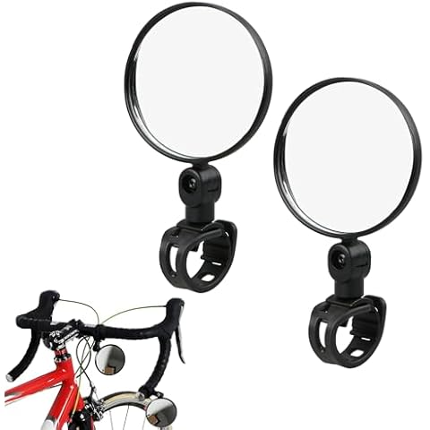 YYCLIPY 360° Adjustable Bike Mirrors for Safety Cover