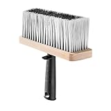 Bangbobi Borstenpinsel, Holz Staubpinsel Quast Flächenstreicher, Tapetenkleister Raufasertapete Tapetenentferner Kleister Vliestapete