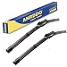 2 wiper Factory for 2004-2010 BMW 5-Series 6-Series E60 E61 E63 E64 525i 535i 530i 545i 550i 645Ci 650i M5 M6 Original Equipment Replacement Wiper Blade Set - 24"/23" (Set of 2) Top Lock BMW