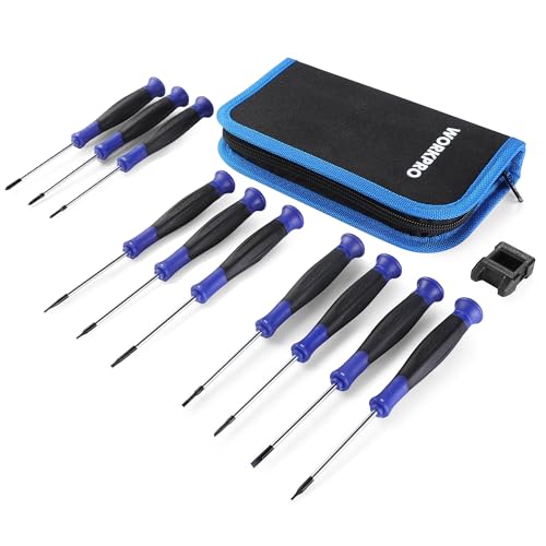 WORKPRO Destornilladores de Precisión 10 piezas