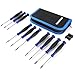 Price comparison product image WORKPRO Precision Screwdriver Set 10-Piece, Cr-V Steel Small Screwdrivers Set, with Phillips, Slotted and Torx Tip, Organized in Zip Case, Ideal for Watch, Laptop