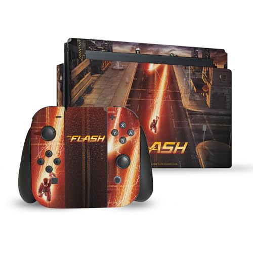 The Flash Peau Autocollant Vinyle Nintendo Switch Protection Anti-Rayures de Qualité Supérieure