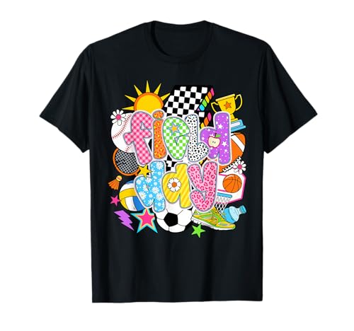 Field Day Fun Day Let The Games Begin Field Trip Teacher Kid T-Shirt