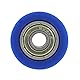 Motorrad Kettenrolle 8mm Antriebskettenrolle Gleitrolle Spanner Radführung für Dirt Pit Bikes Straßenmotorräder Motorräder ATVs Geländefahrzeuge (Blau)