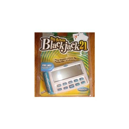 Big Screen Blackjack 21 Handheld Game: Featuring 2 Game Modes