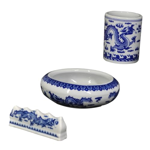 Support stylos pinceaux pour bureau et calligraphie chinoise