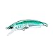Yo-Zuri R1213-HGM 3D Inshore Minnow, Color, Green Mackerel, 110mm 4-3/8