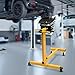 1000LBS Engine Stand, 4Wheels Motor Stand, Heavy Duty 360° Rotating Engine Holder W/4 Adjustable Mounting Arms, Fixed Hexagonal Bolts Carbon Steel Engine Repair Rebuild Support for Industrial