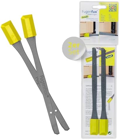 9-teiliges Fugenglätter Set - Silikonabzieher & Metallkugel Abzieher