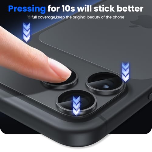 Image of WSKEN for 18 Pro Max Camera Lens Protector for iPhone - Military Grade