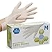 Medpride Medical Exam Latex Gloves| 5 mil Thick, Medium Box of 100| Powder-Free, Non-Sterile, Heavy Duty Exam Gloves| Professional Grade for Hospitals, Law Enforcement, Food Vendors, Tattoo Artists