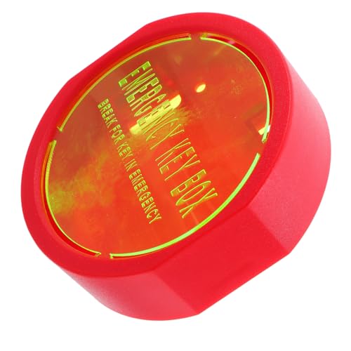 Healifty Cassetta di Sicurezza per Chiavi da Esterno Serratura, Portachiavi per Porta di Emergenza in Plastica Ingegnerizzata, Scatola di Bloccaggio Montata a Parete per Uso Domestico