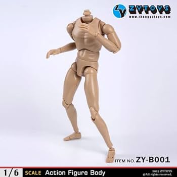 Amazon | ZYTOYS 1/6スケール 汎用 男性アクションフィギュア