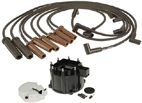 Ignition Wire Set Distributor Cap & Rotor Kit for Allante DeVille V8