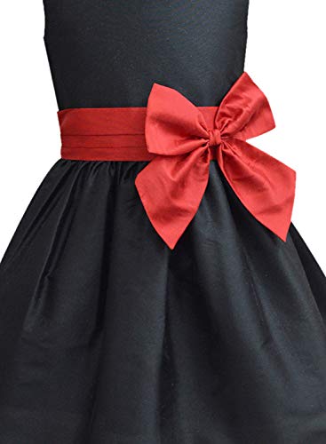 Image of A.T.U.N. All Things Uber nice Polyester Fit and Flare Special Occasion Dress (GDRS Pen BLR Navy 10-11 Years)