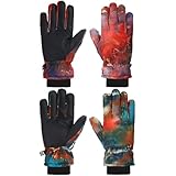 Pratique à remplacer : vous recevrez 2 paires de gants de ski imperméables pour enfants en 2 couleurs différentes, assez pour répondre aux besoins d'utilisation quotidienne et de remplacement, ce qui peut garder les mains de votre enfant au chaud lorsqu'il joue à l'extérieur