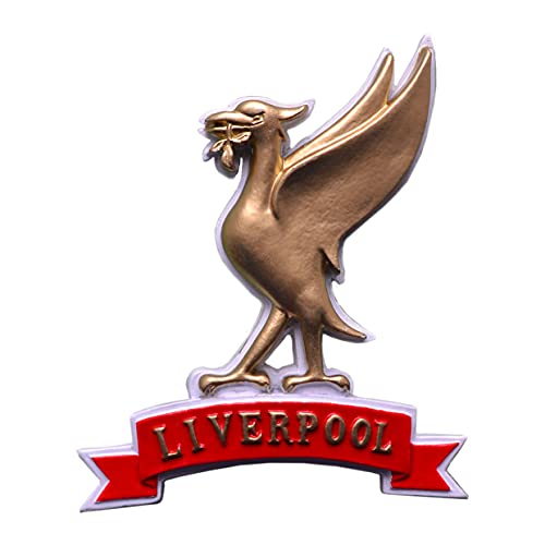 Liverpool Liver Bird Faja Imán para nevera - Oro