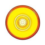 United Pacific Amber Halo Glo 2" Round 6 LED Truck Trailer Marker Clearance Light Kit/Grommet, 37035