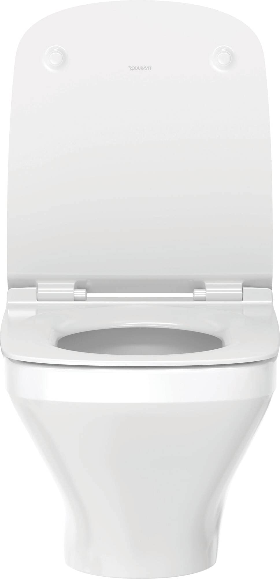 Duravit Wand-WC (ohne Deckel) DuraStyle 540 mm Tiefspüler, rimless, Durafix, weiss