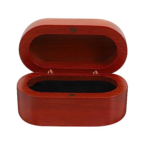 HANABASS 1Pc Guitar Pick Storage Box Dark Red Picks Organizer Case for Convenient Storage Durable Design for Use present for Guitar Enthusiasts and Musicians