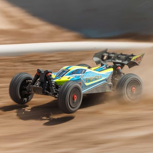 Image of ARRMA RC Car 1 /8 Typhon 4X4 223S BLX BRUSHLESS Buggy RTR (Battery and Charger Not Included) with DSC Blue /Yellow, ARA4306V4T4