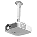 Mount Factory Universal Extendable Ceiling Projector Mount Adjustable Height - White