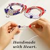 AICase Soccer Bracelets for FIFA World Cup 2026 Gifts, Game Day Soccer Fan Merch Friendship Bracelet Gear Merchandise Outfits Jewelry Accessories for Women Men USA Soccer Moms Party Favors Birthday