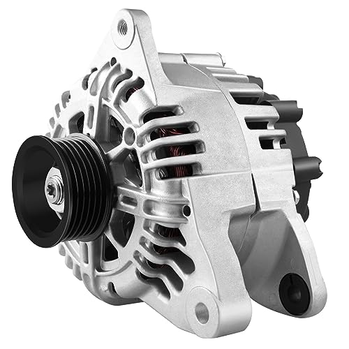 SCITOO High Output Alternator 120Amp CW S6 2.7L Replacement for Hyundai Tiburon Tucson Santa Fe 2005-2009,for Kia Sportage Optima 2005-2010 11188 AVA0066 37300-37800 400-40016 2655424 2655524 11188N by SCITOO - Used condition - US$53.94