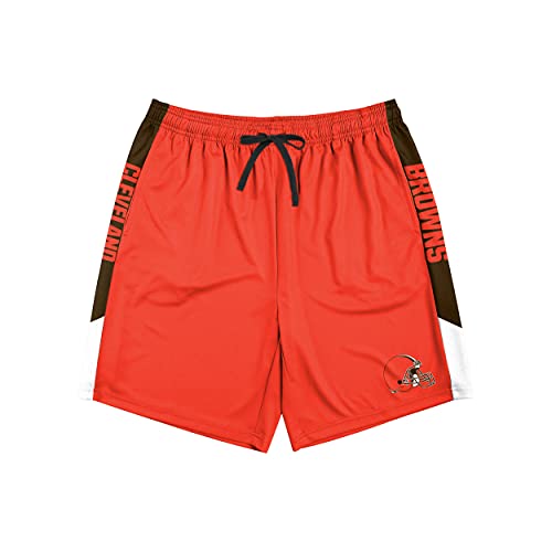 Image of FOCO NFL Mens NFL Team Logo Side Stripe Training Shorts