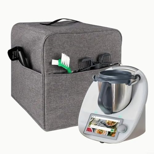 Funda para licuadora Thermomix TM5/TM6, tela Oxford de alta calidad, protector de polvo de doble...
