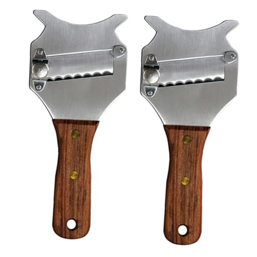 OFFSCH 2pièces Trancheuse à Truffes Acier Inoxydable Râpe à Fromage Et Chocolat Lot Pour Cuisine Pratique