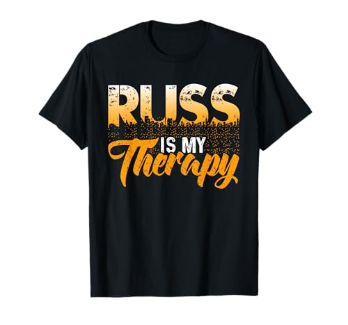 RUSS Is My Therapy T-Shirt Name RUSS' T-Shirt RUSS Is My Therapy T-Shirt Name RUSS' T-Shirt