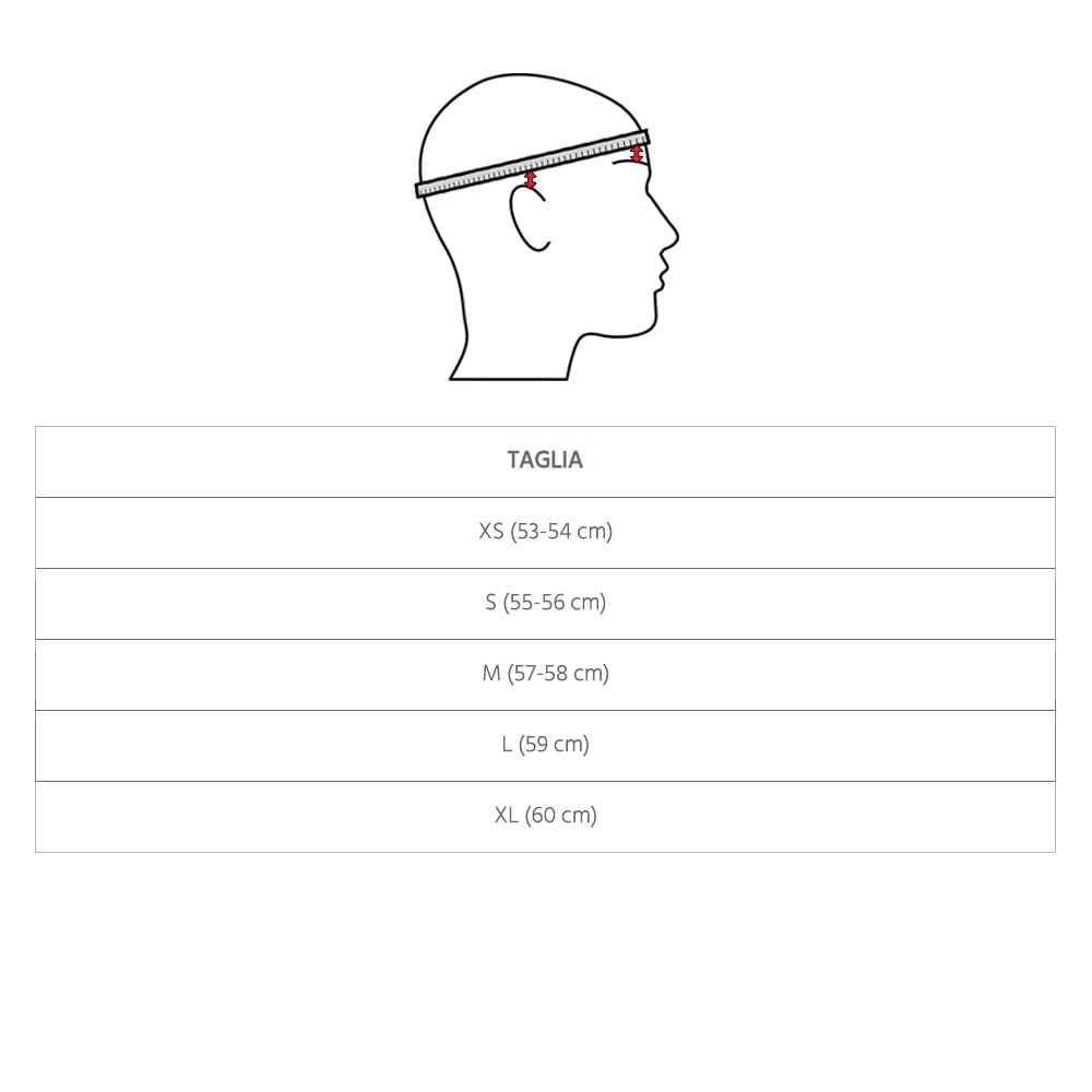 SKA-P Casco open face, 1FHA SMART MONO Nero opaco, S (55-56cm)