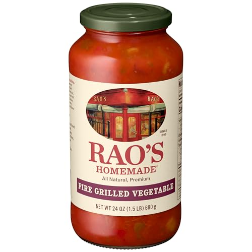 Rao's Homemade Fire Grilled Vegetable Sauce Made with Italian Tomatoes, 24 oz