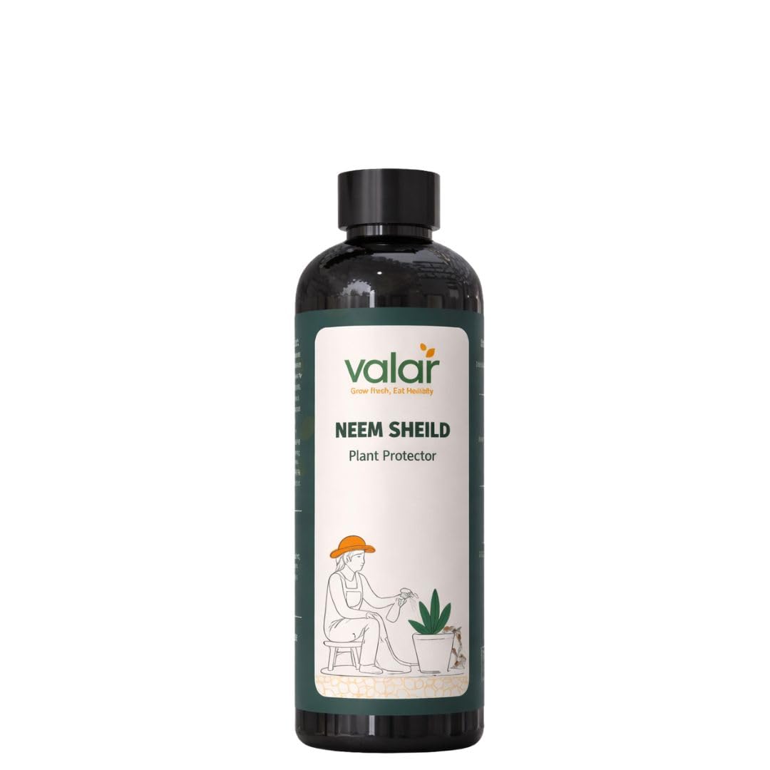 Valar Neem Oil 250ml makes 25 L – Natural Pest & Disease Control for Healthy Plants | Home & Terrace Gardening-image-40