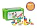 Jelly Blox Stash 'N Stack 2-in-1 Storage Case with 30 Blocks | Toddler & Preschool Building Blocks Kids Can Squeeze & Stretch | MESH ACCREDITED | Safety Tested & Ouch-Free | Sensory Play Toy Ages 2+