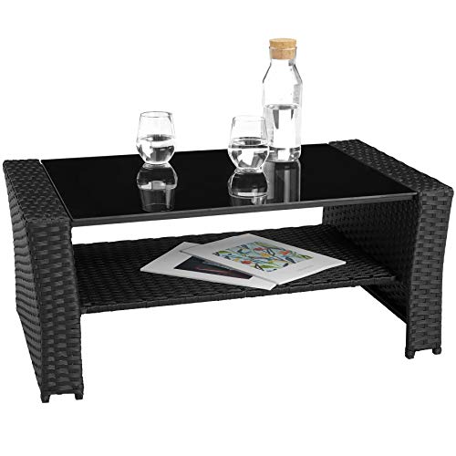 TecTake 800719 Salottino in Rattan, Componibile