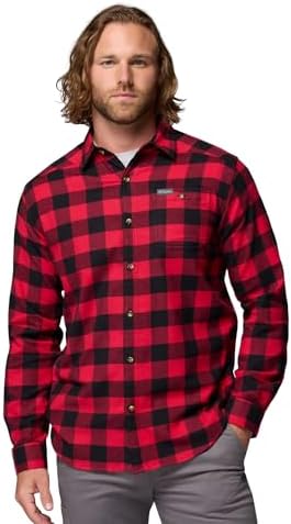 Columbia Men's Cornell Woods Flannel Long Sleeve Shirt