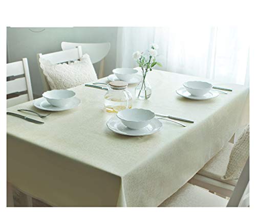 Nappe imperméable à l'eau MU en lin de couleur pour maison