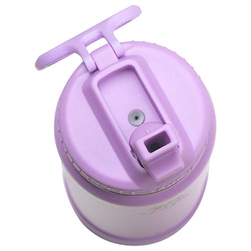 Image of Takeya 18 oz Actives Stainless Steel Water Bottle with Straw Lid - Leakproof, Double-Wall Insulated, Keeps Drinks Cold 24 hrs /Hot 12 hrs, BPA-Free, Powder-Coated, Gym & Travel, Lilac