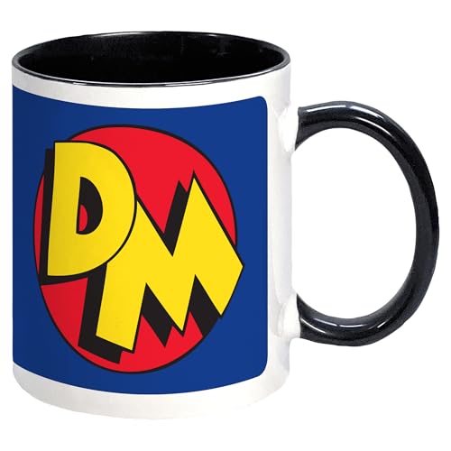 Image of Kapow Gifts Danger Mouse Mug Logo DM Retro Kids TV, Ceramic, 250ml