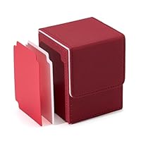Amazon | Venssu デッキケース トレカケース 縦入れ マグネット PU