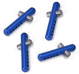 Aluminum 6061 + Stainless Steel Front+Rear Body Post for Arrma 1:7 Infraction 6S BLX-ARA109001 / Infraction 6S V2-ARA7615V2 Upgrade Parts - Blue