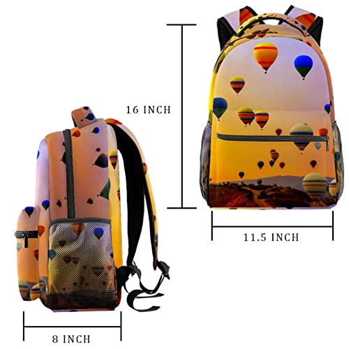 Mochila para portátil de viaje ideal para escapadas urbanas con diseño de globo 2