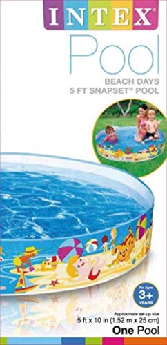Intex Beach Days Snapset Instant Kids Childrens Swimming Pool #TOP3