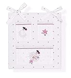 Bolsillero para cuna amorosos (varios colores) (Rosa)