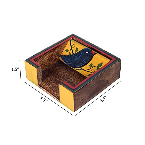 Image of Aakriti Art Creations Heritage Handcrafted Modern Slip Pad Holder for Home and Kitchen | Home Decor Gift | Handcrafted Home Decor | Housewarming Gift | Housewarming Gift Showpiece